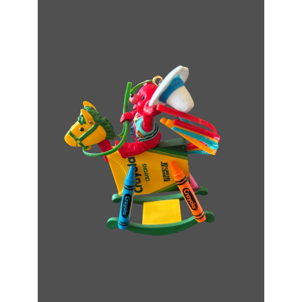 Hallmark 1997 Ornament Bright Rocking Colors CRAYOLA Crayon in Original Box